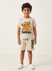 Boys Simba Summer Shorts Set