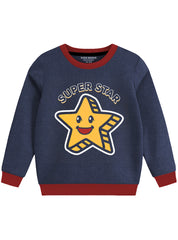 Super & Funny Star Stylish Warm Sweatshirt