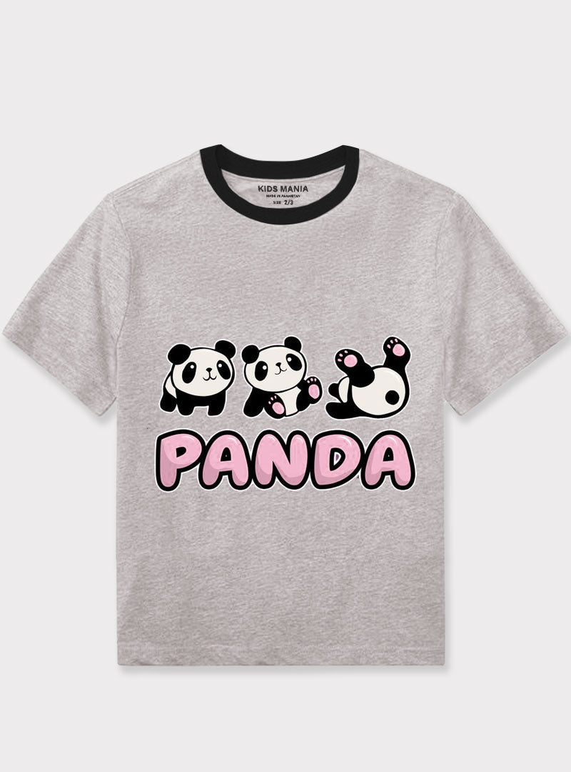 3 Panda Love Soft Cotton T-Shirt