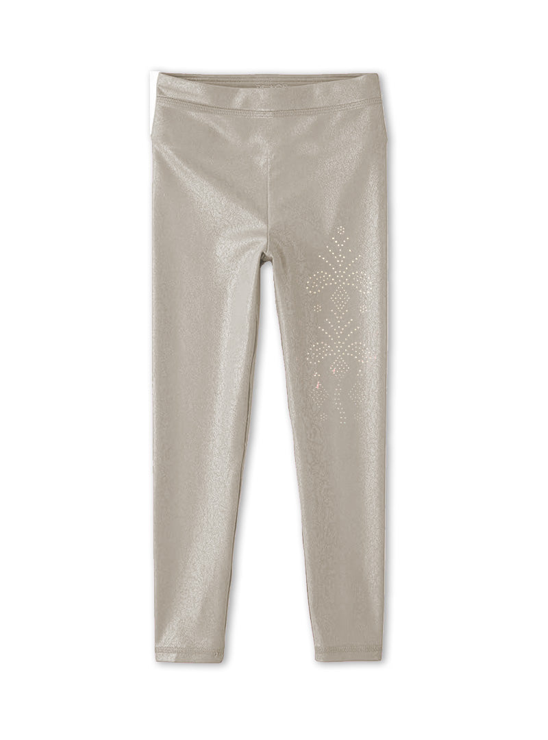 Shining Stuff Lycra Fabric Summer Tights For Girls