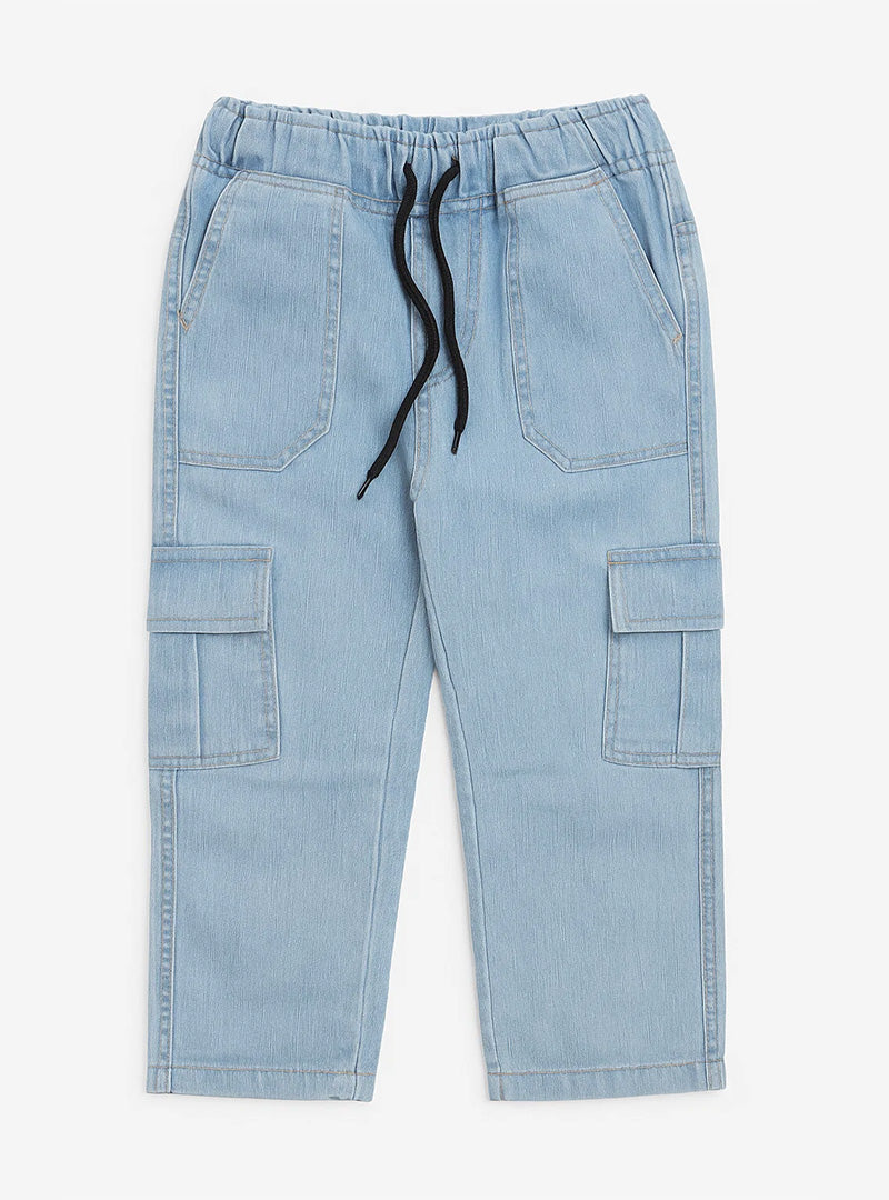 Stylish & Comfortable Boys denim cargo pants