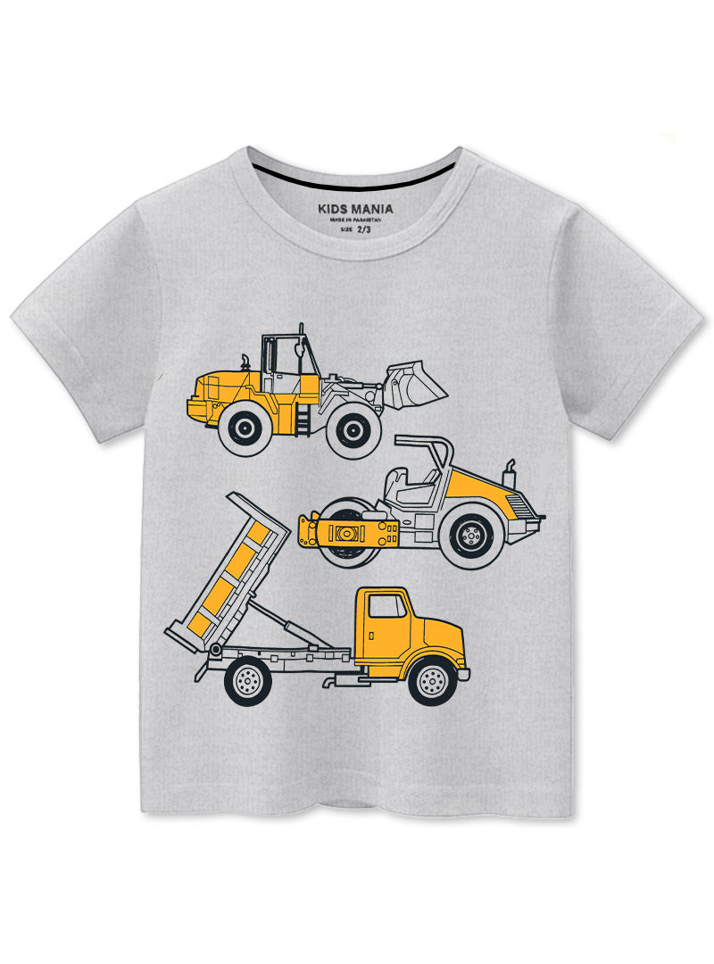 Boys Build Crew Graphic Tee