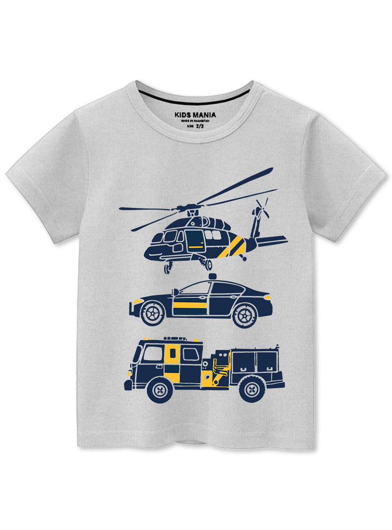 Boys Rescue Fleet Graphic Tee