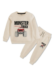Monster Truck Tracksuit For Boys