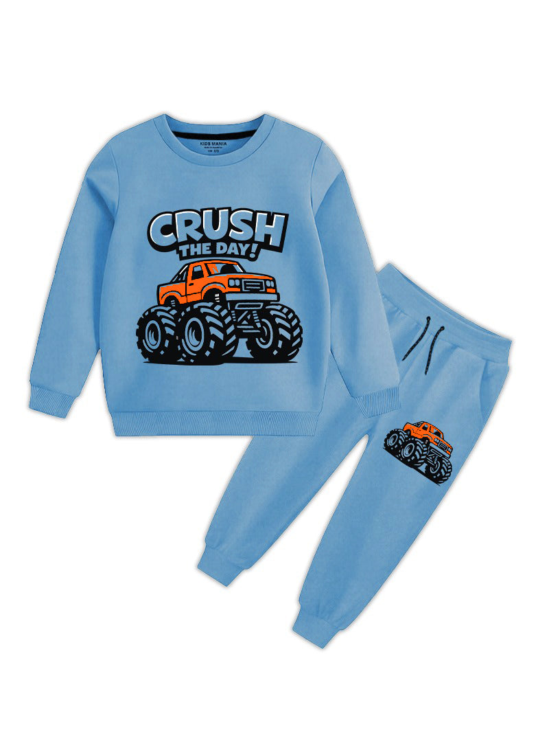 Boys Winter Set Crush The Day Monster