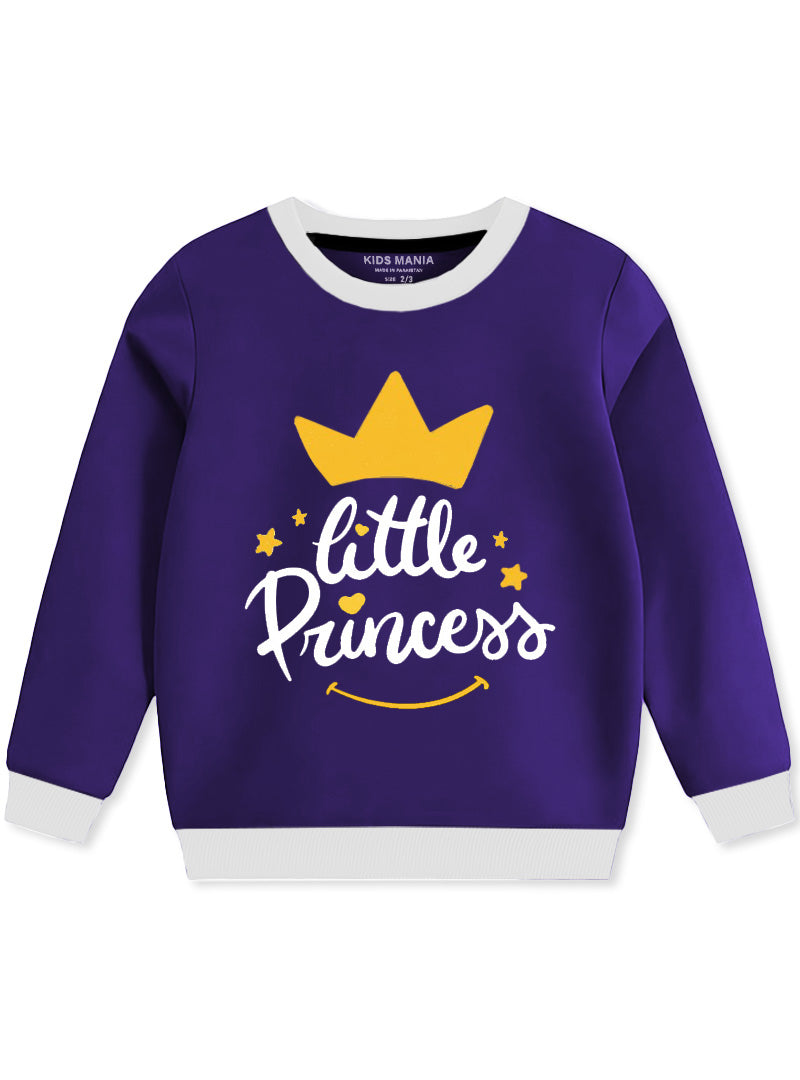 Little Princess Girls Sweatshirt