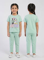 Girls Besties Trouser Set