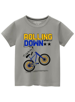 Silver T Shirt for Boy