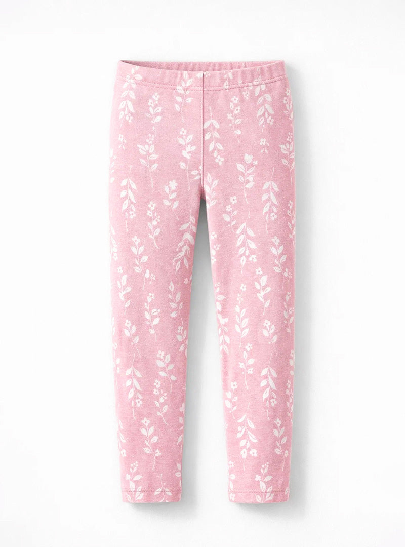 Girls Floral Leggings