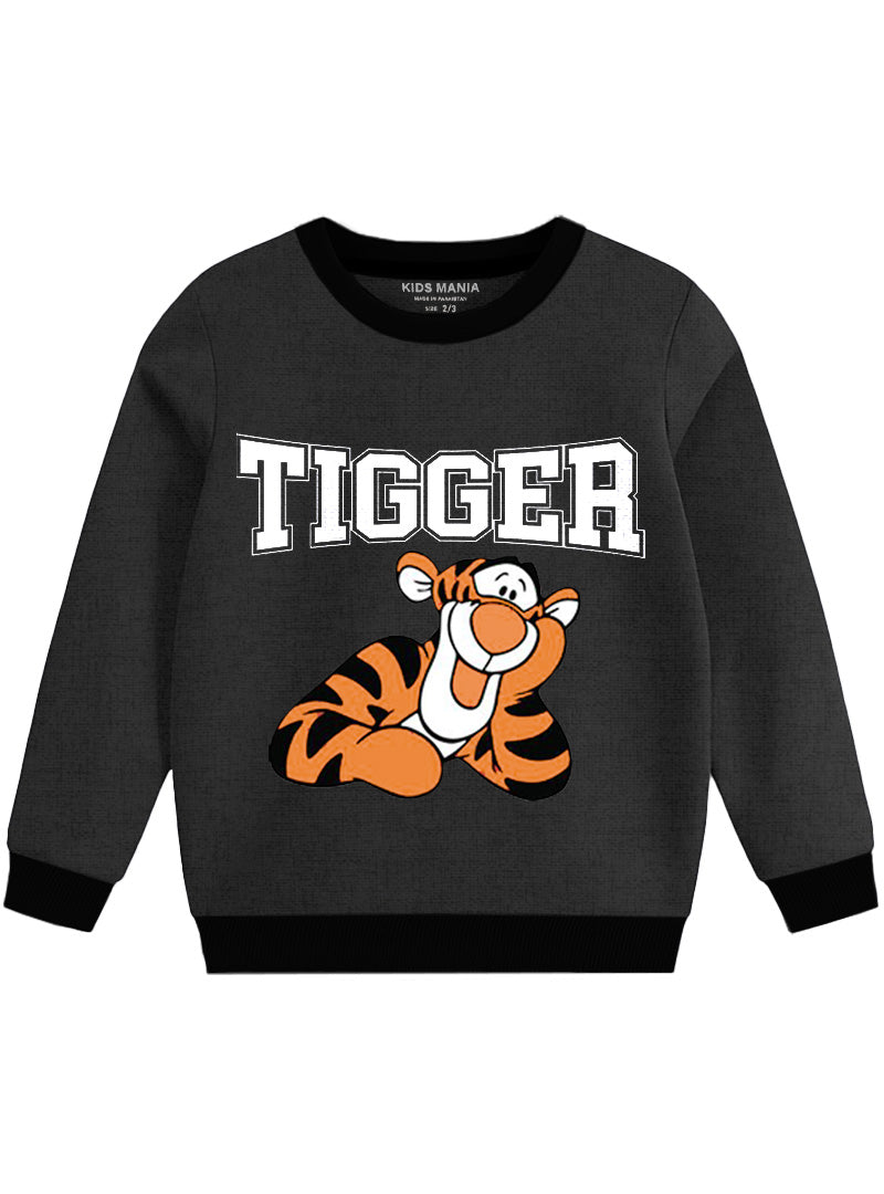 Boys Tiger printed Sweatshirt