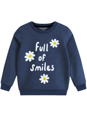 Girls Full Of Smiles Winter Sweatshirt