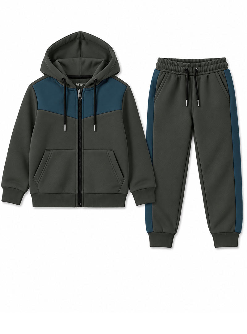 Boys Winter Hoodie Set Core Motion