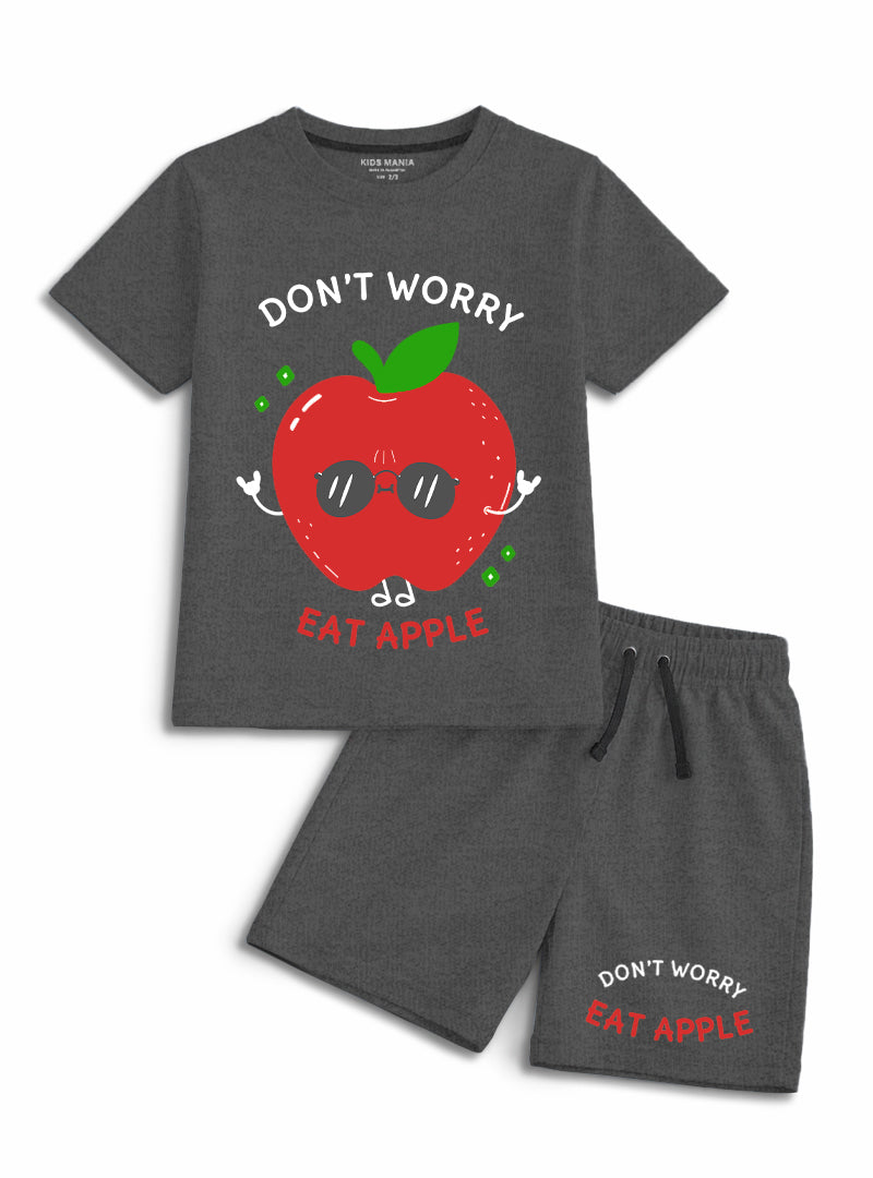 Boys Cool Apple Short Set