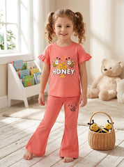 Girls Honey Bee Co-Ord Set
