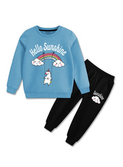 Affordable Girls Winter Fleece Tracksuits