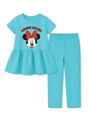 Girls Minnie Charm Peplum Set