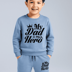 cozy & warm fleece tracksuit for kids 