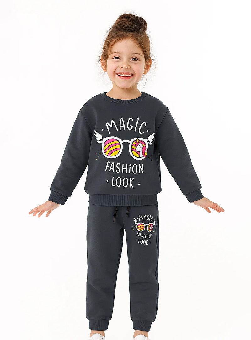 Best Fleece Winter Tracksuit For Girls 