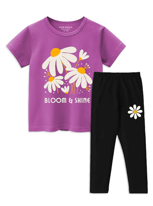 Purple heart T Shirt for Girl