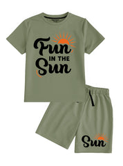 Fun in The Sun 2 Pcs Summer Suit For Kids