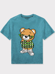 Stylish Teddy Bear Soft Cotton T-Shirt