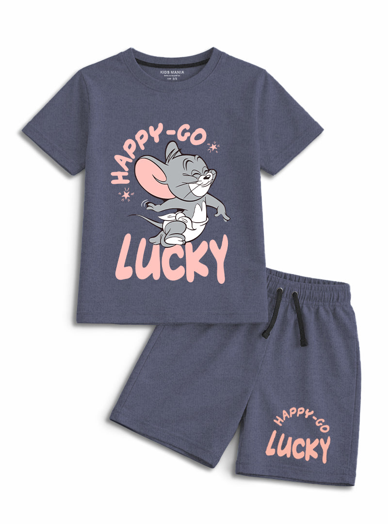 Boys Happy Go Lucky Short Set