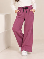 Girls Winter Trouser Mulberry Ribbon