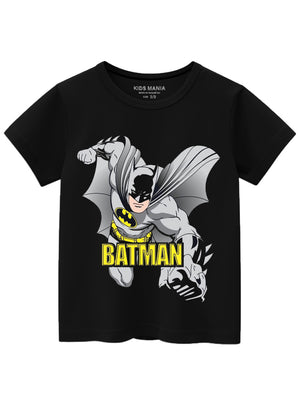 Jet black T Shirt for Boy