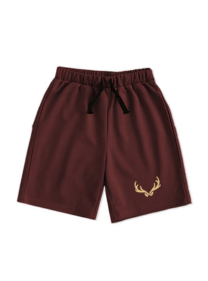 Cherry red Shorts for Boy