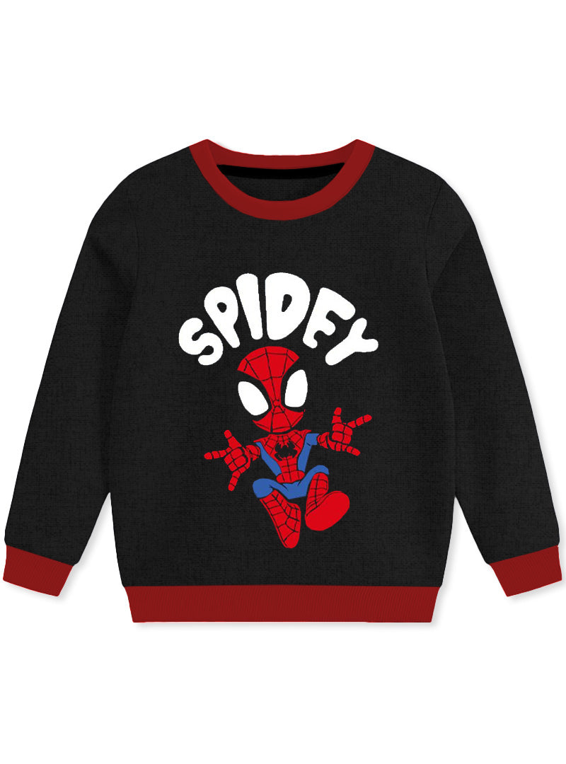 Black Spidey Sweatshirt