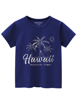 Midnight blue T Shirt for Boy