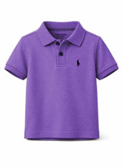 Boys Purple Classic Polo Tee