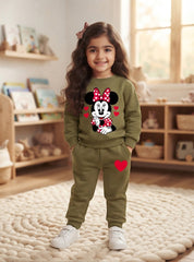 Girls Winter Set Bow & Heart