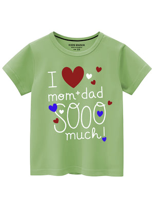 Neon green T Shirt for Boy