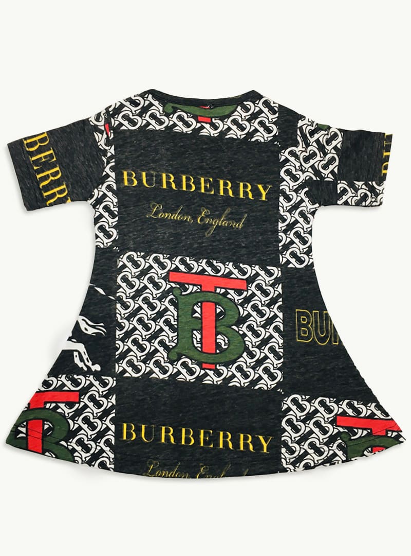 BURBERRY COTTON JERSEY FROCK