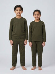 Kids Army Green Lounge Set