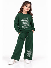 Girls Winter Set Believe Create Floral