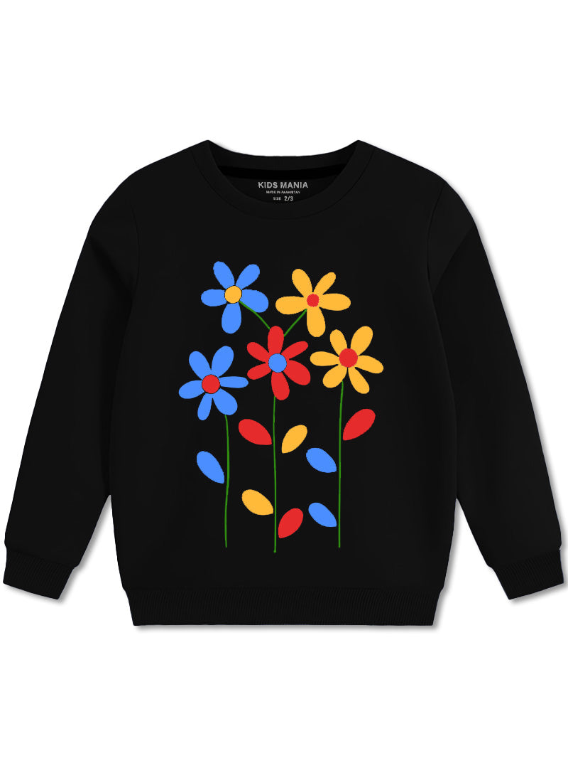 Printed girls sweatshirts design 