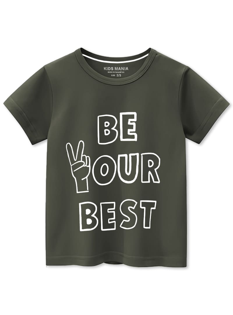 Boys Be Your Best Graphic Tee