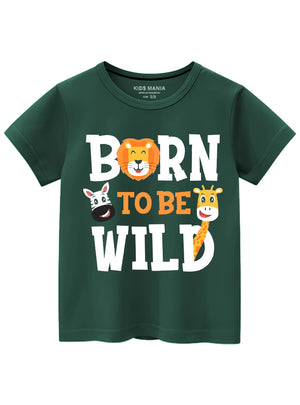 Mint green T Shirt for Boy