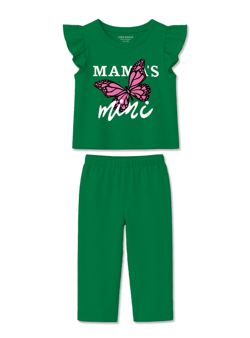 Girls Emerald Mama Mini Butterfly Set