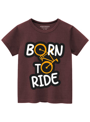Maroon T Shirt for Boy