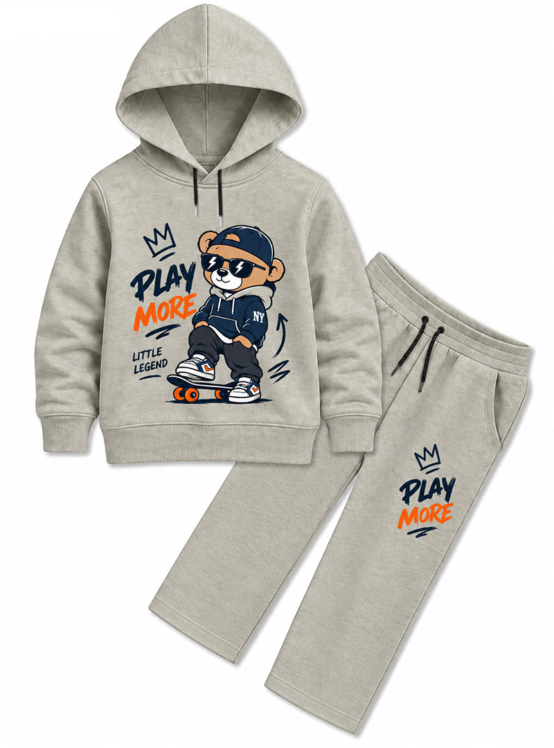 Boys Winter Hoodie Set Little Legend Skateboard