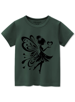 Sea green T Shirt for Girl