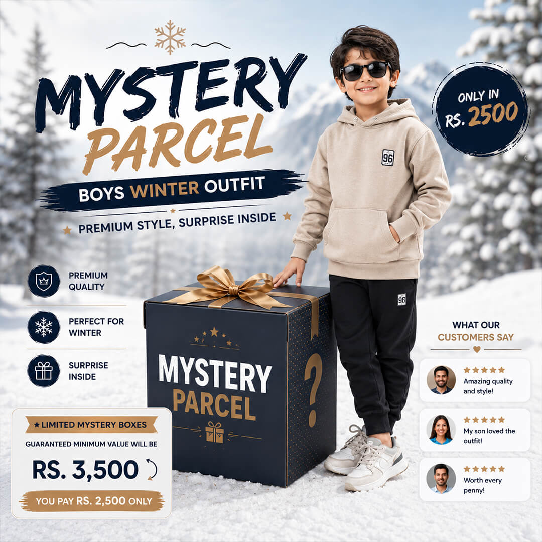 Kids Mania Mystery Box – Boys Winter Outfit