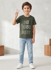 Boys Be Your Best Graphic Tee