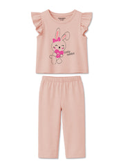 Girls Little Rabbit Co ord Set