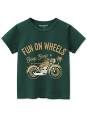 Boys Fun Wheels Graphic Tee