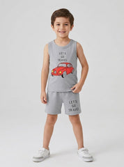 Boys Travel Ride Sando Set