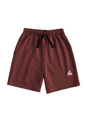 Burgundy Shorts for Boy
